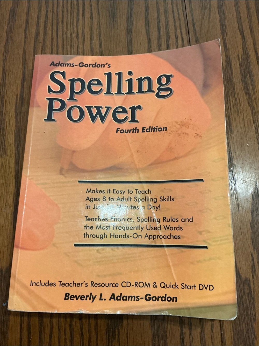 Spelling Power Fourth Edition Paperback Beverly L. Adams-Gordon Phonics Rules